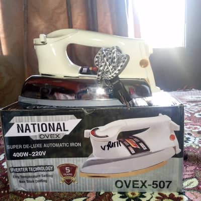 National OVEX-507 Automatic Iron (400W Inverter Technology) - New