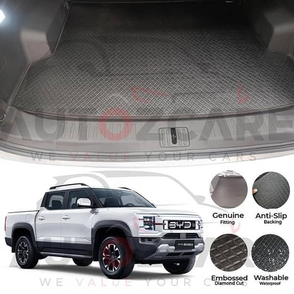 BYD Shark 6 China Rexine Custom-Size Trunk Mat - 2025