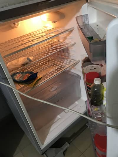 Haier  fridge two door large size