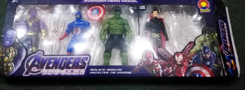 new avengers 4 character with light