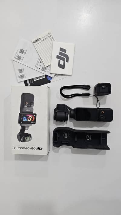 DJI Osmo Pocket 3 Vlogging Camera With Box & 64GB Card