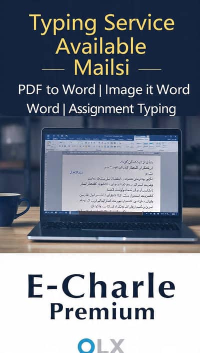 Image to MS Word Typing - 24 Hours Delivery in Mailsi