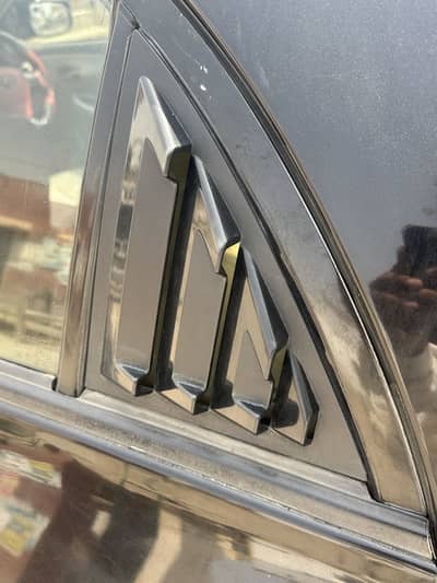 Batman Style Carbon Fiber Side Mirror Cover. +. Side Quater Flow