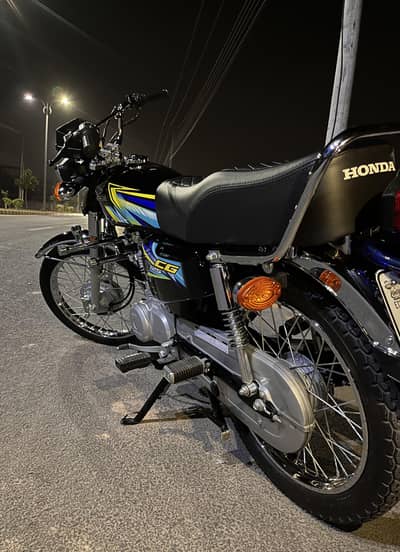 Honda CG 125 Black Lush Condition
