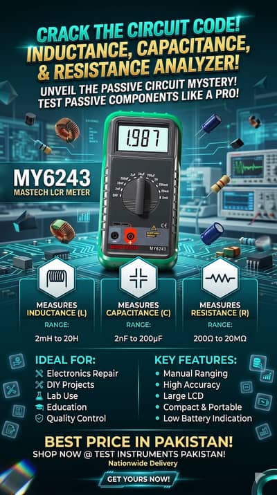 MY6243 MASTECH DIGITAL LCR METER