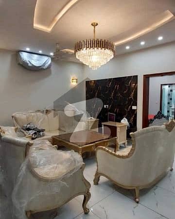 10 Marla Brand New Luxury Fully Furnished Lower Portion Available For Rent In Bahria Town Lahore
