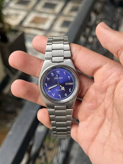 Seiko Arabic dial Mod