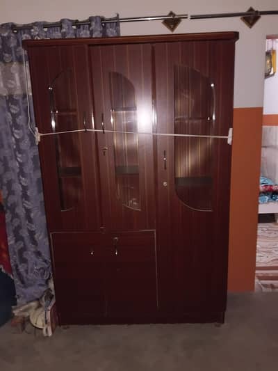 Option 1 (Poora Set): Complete Bedroom Set for Sale - Bed, 2 Almaris