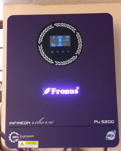 Fronus infineon PV5200 4.2KW