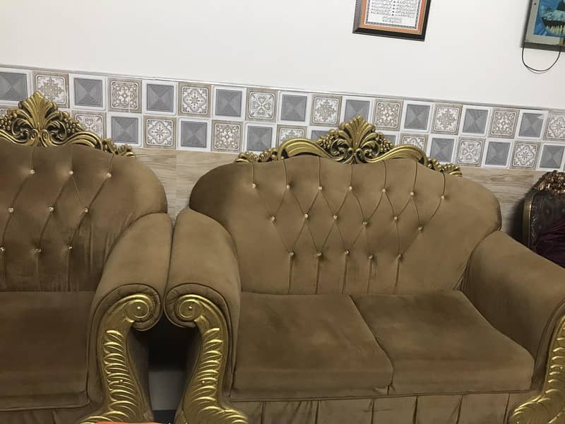 sofa set in good condition 0