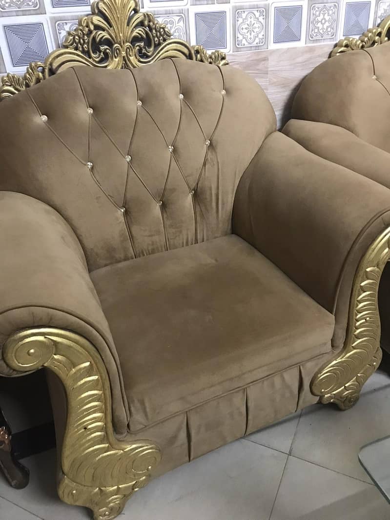 sofa set in good condition 1