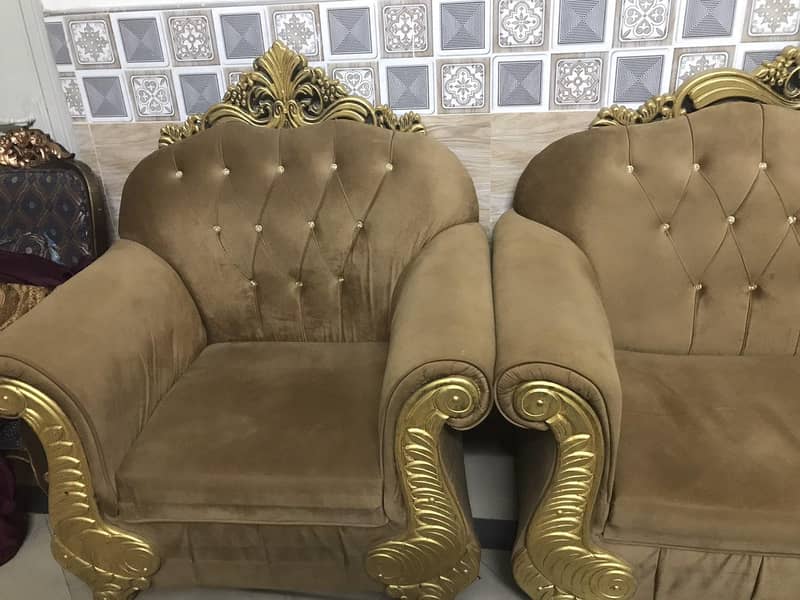 sofa set in good condition 2