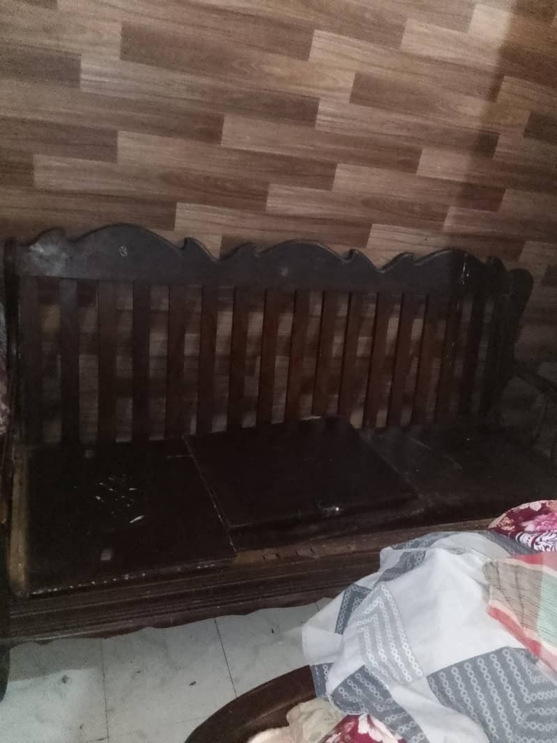 wood sofa 0