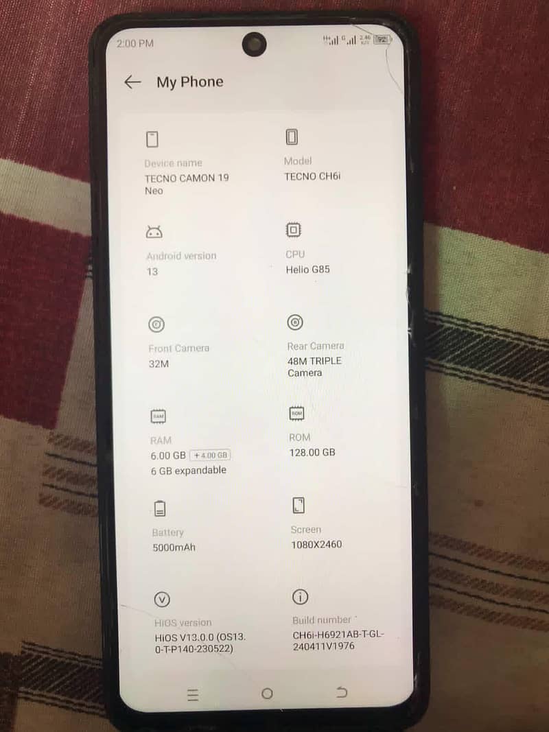 Tecno Camon 19 1