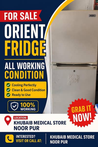Working Orient Fridge