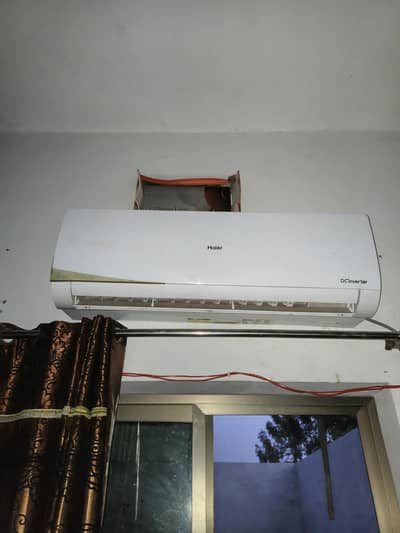 haier ac inverter 1.5 ton for sale no open no raper