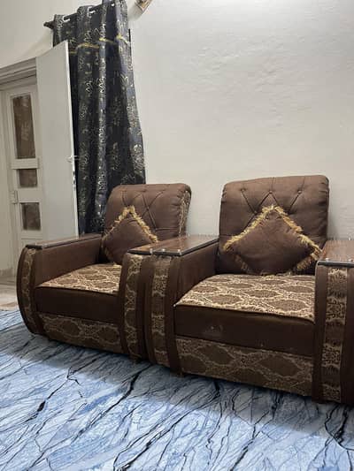 brown sofa 5 seater