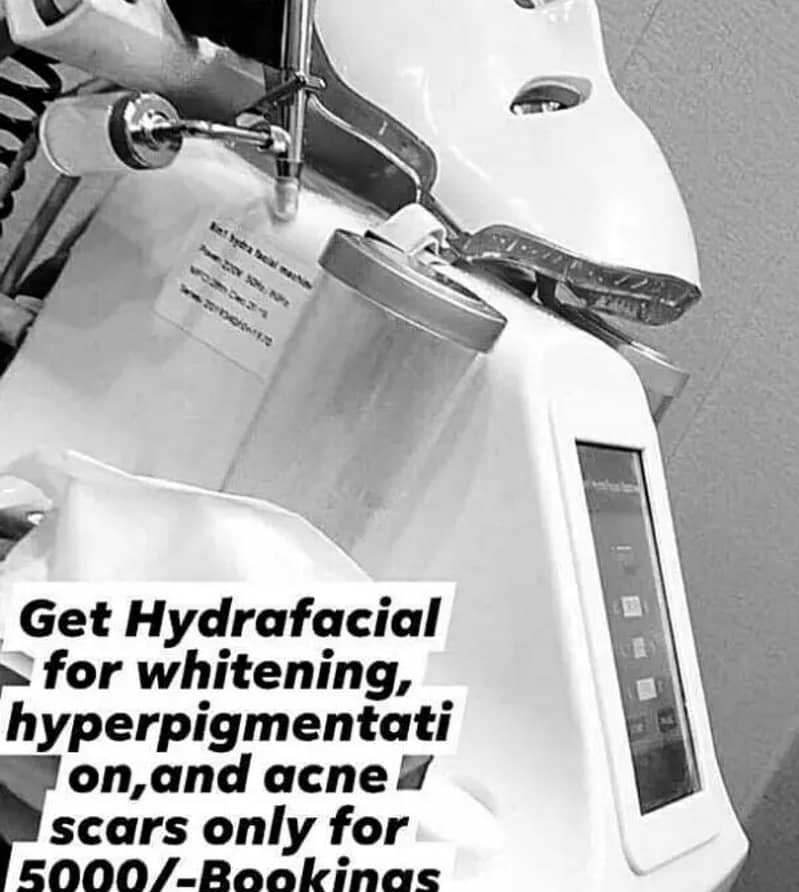 Hydrafavial Machine 1