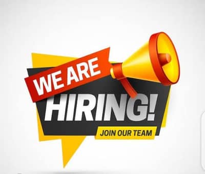 we are hiring staff for office