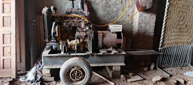 Heavy Duty Diesel Generator 30 kVA (Matari Alternator) For Sale