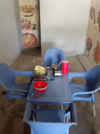 shawerma burger chips setup for sale