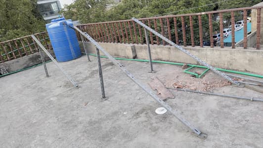 2 heavy duty  14 gauge L2 stand available for sale.