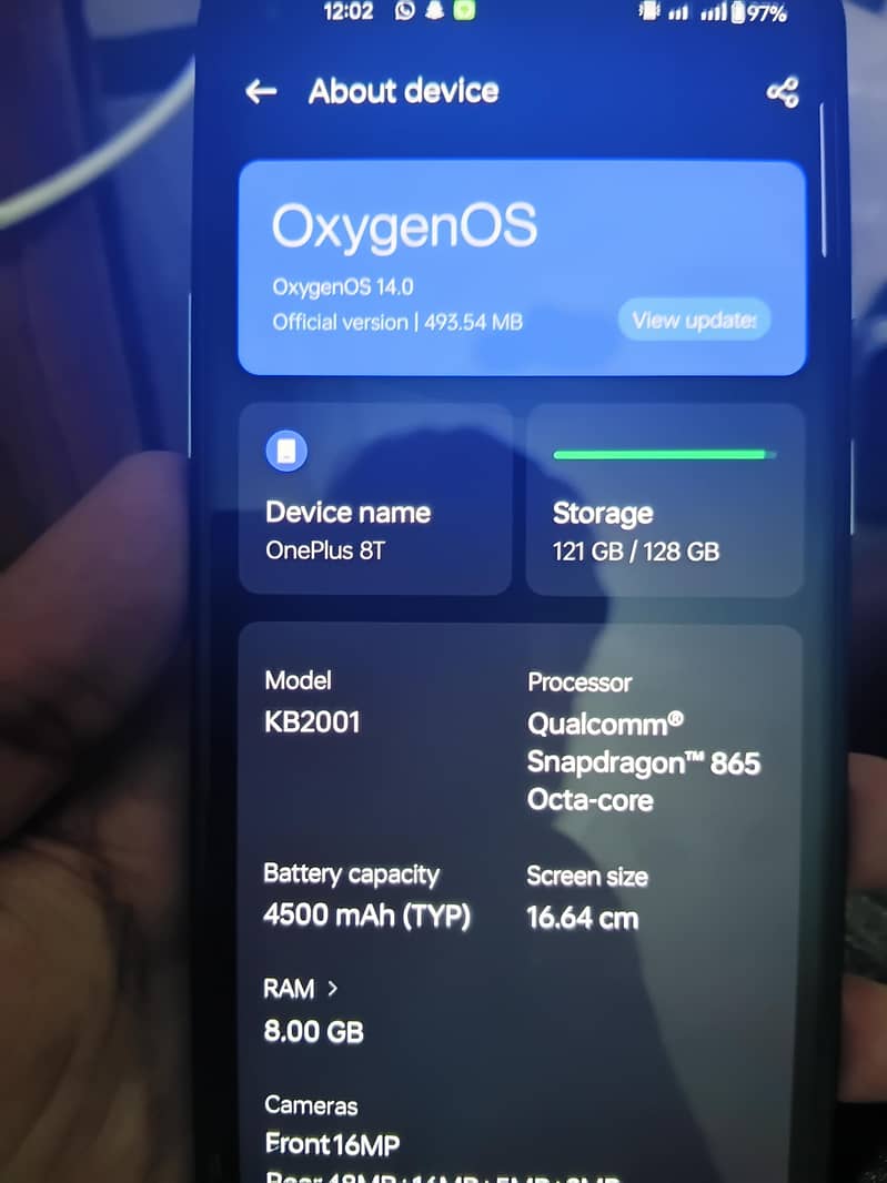 One Plus 8T 0