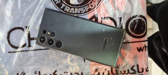 Samsung Mobile S22 Ultra 12gb 256gb panel 1 dot but Original