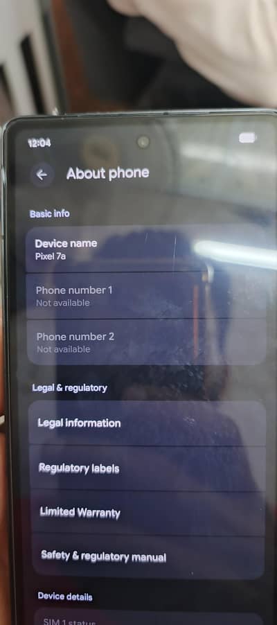 Google Pixel 7A