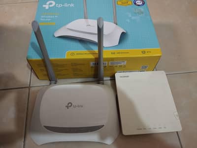 TP-Link Router & Huawei Fiber ONT Bundle – Excellent Condition