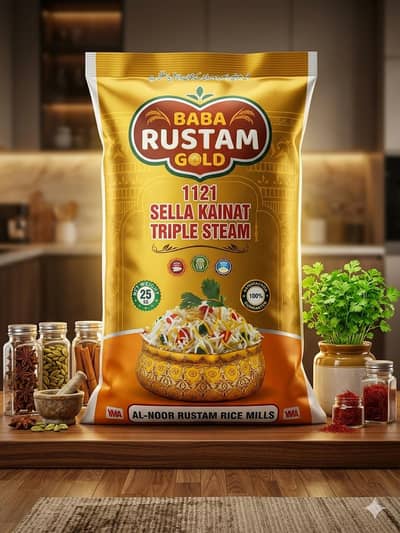 Rice Kainat 1121 Shela Tripple Steam