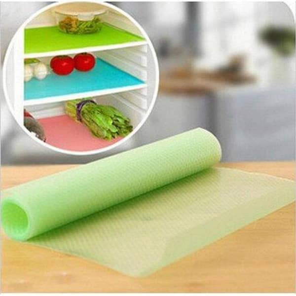 Fridge Mats & Refrigerator Liners – Multipurpose, Waterproof, Washable Shelf Protectors for Fridge, Drawers, and Kitchen