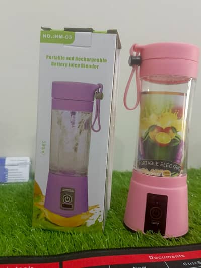 Portable juicer blender