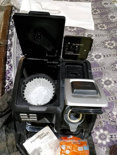 hamilton beach coffee maker 2 way