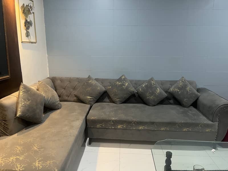 L shape sofa 1