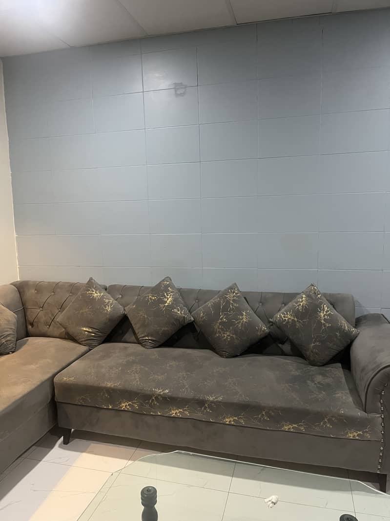 L shape sofa 6