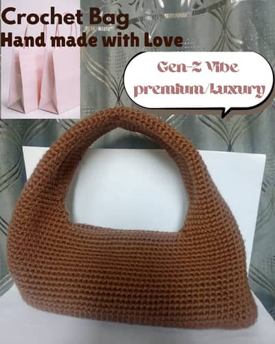 Handmade,Cozy and a bit aesthetic Bag