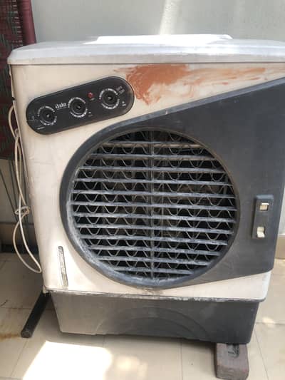 Air cooler in running condition