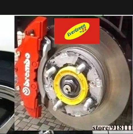 Car Brembo Brake Caliper Covers RED 2pcs Box Small