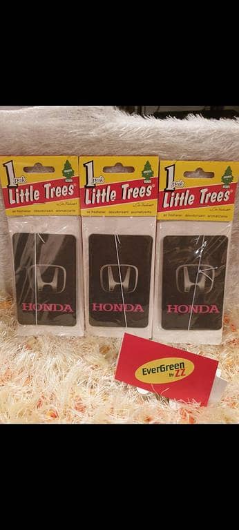 Pack of 3 Honda Logo Card Hanging Air Fresheners for Car and Home