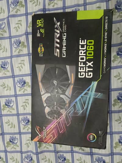 ASUS ROG Strix GTX 1060 6GB Gaming Graphics Card |Excellent Condition