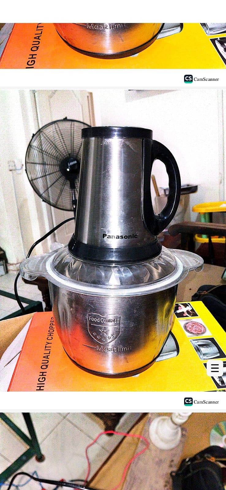 Panasonic chopper 0