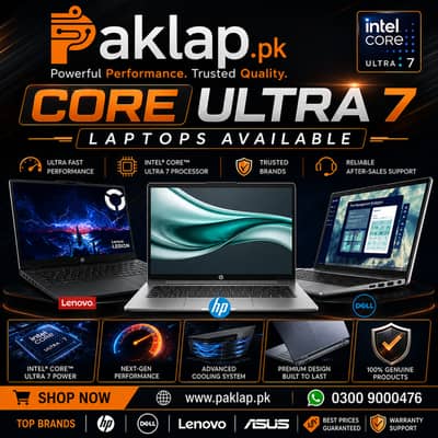 Core Ultra 7 Laptops Available  | Gaming, Business
