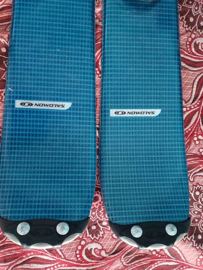 Salomon SB9 / SB10 Snowblades (Short Skis) with Bag -