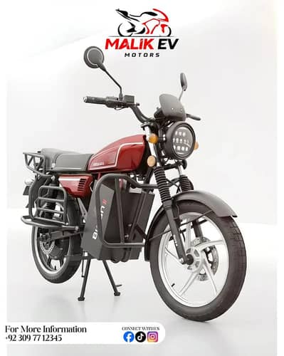 EV Bike | ZhongFa CZ 125 EV Bike 2026 | Brand New | 120-140KM Range