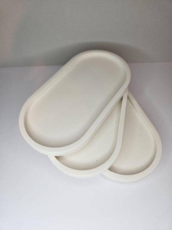 Oval trinket tray | handmade vanity tray | wedding gift | bridal shower gift | bridesmaid gift