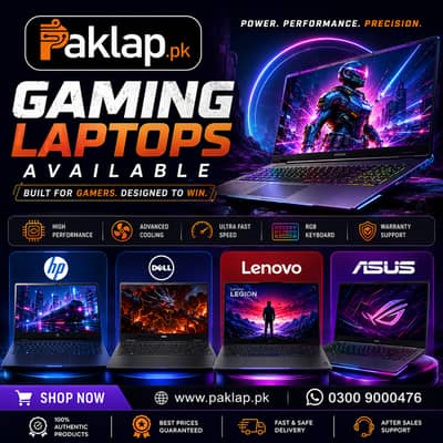 Gaming Laptop RTX Series | ASUS ROG | HP OMEN | Victus | Lenovo