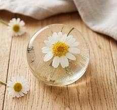 Soap | Handmade Flower Crystal Soap | Beautiful Gift Soap