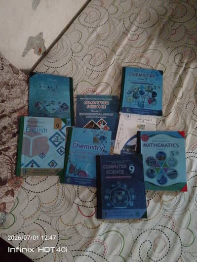9 CLASS NEW BOOKS FOR SALE