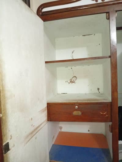 wooden cupboard